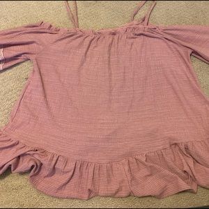 off the shoulder top